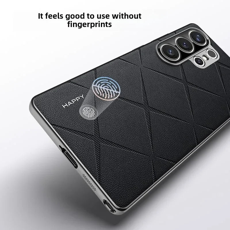 Galaxy S25 Series Classy High-End Leather Business Case - Image 8