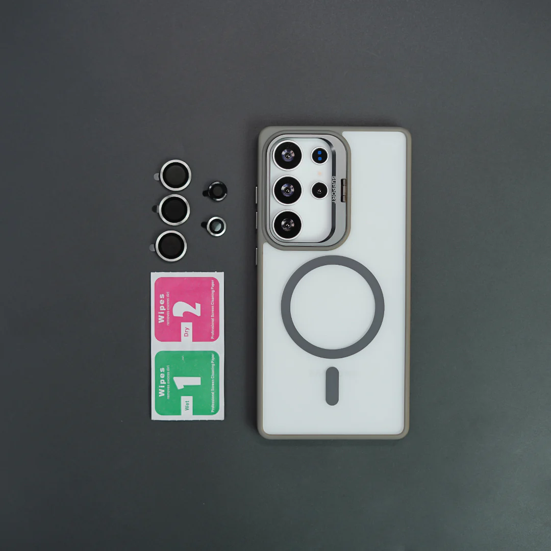 Galaxy S25 Series Foldable Camera Kickstand Magsafe Case - Image 4
