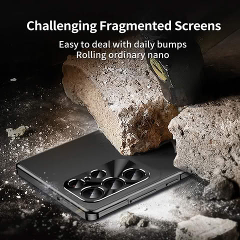 Galaxy S25 Series Luxury Magnetic Metal Frame Case - Image 7