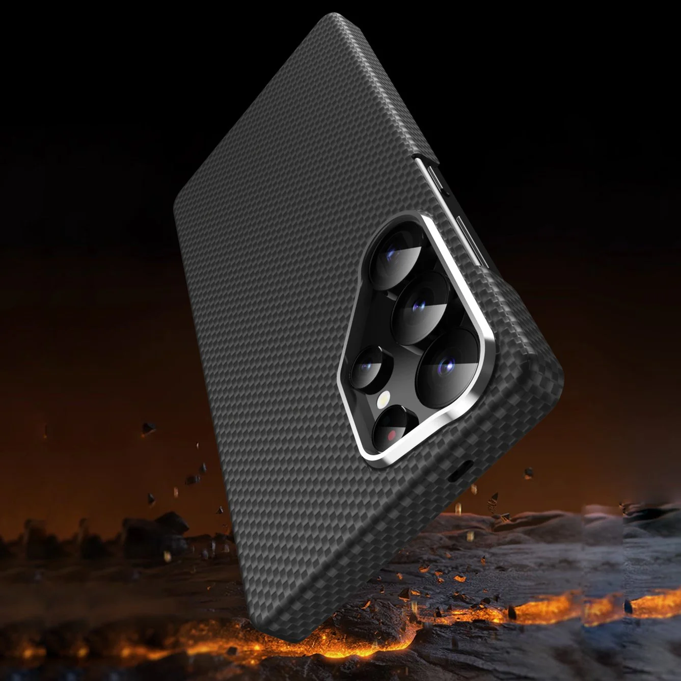 Galaxy S25 Series Neo Armor Carbon Fiber Shield Case - Image 10