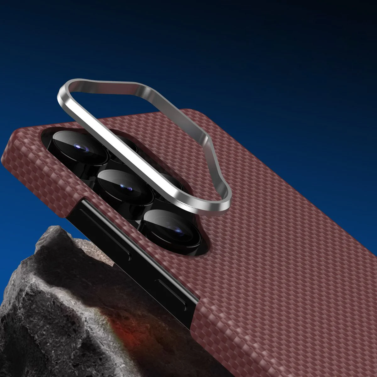 Galaxy S25 Series Neo Armor Carbon Fiber Shield Case - Image 5