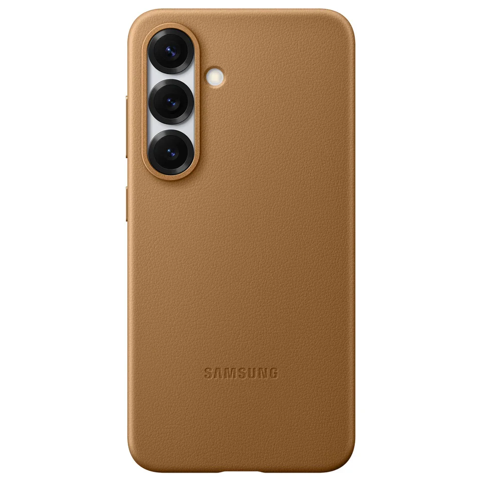 Galaxy S25 Series Premium Metal Camera Ring PU Leather Case - Image 5