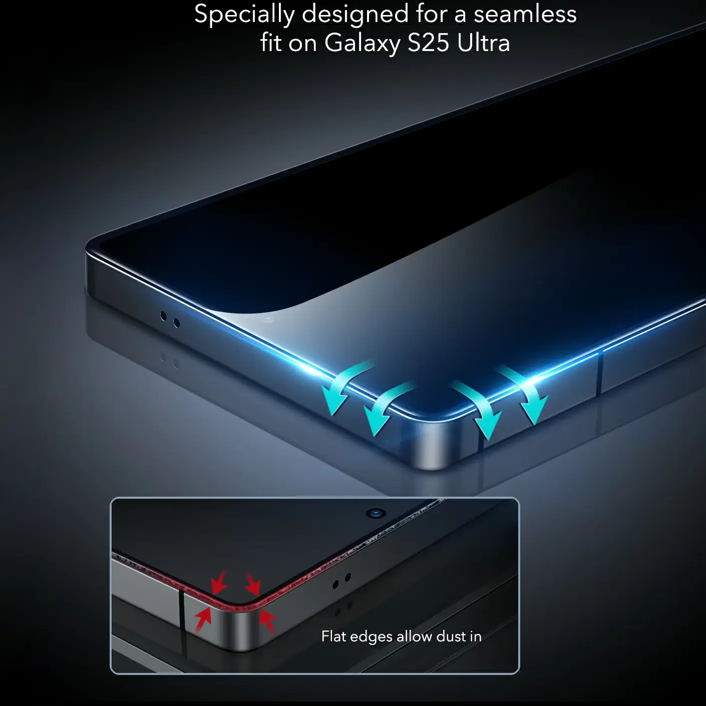 Galaxy S25 Series Privacy Tempered Glass [ Anti - Spy Glass] - Image 8