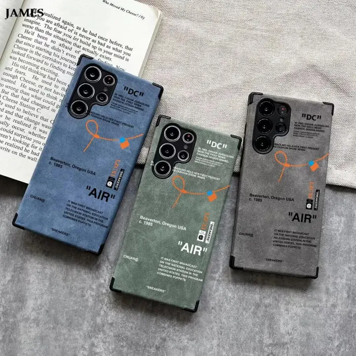 Galaxy S25 Series Sneaker Label Leather Edge Case - Image 4