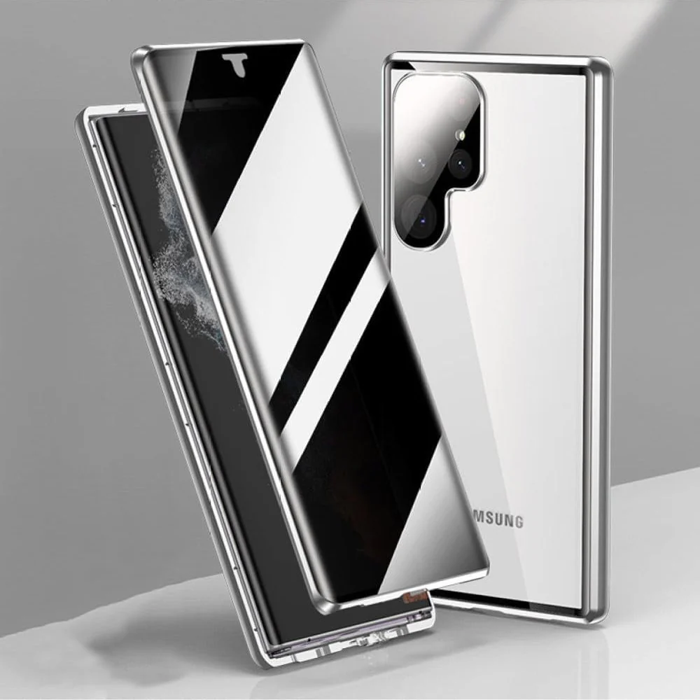 Galaxy S25 Ultra Privacy Shield Dual Magnetic Glass Case - Image 13