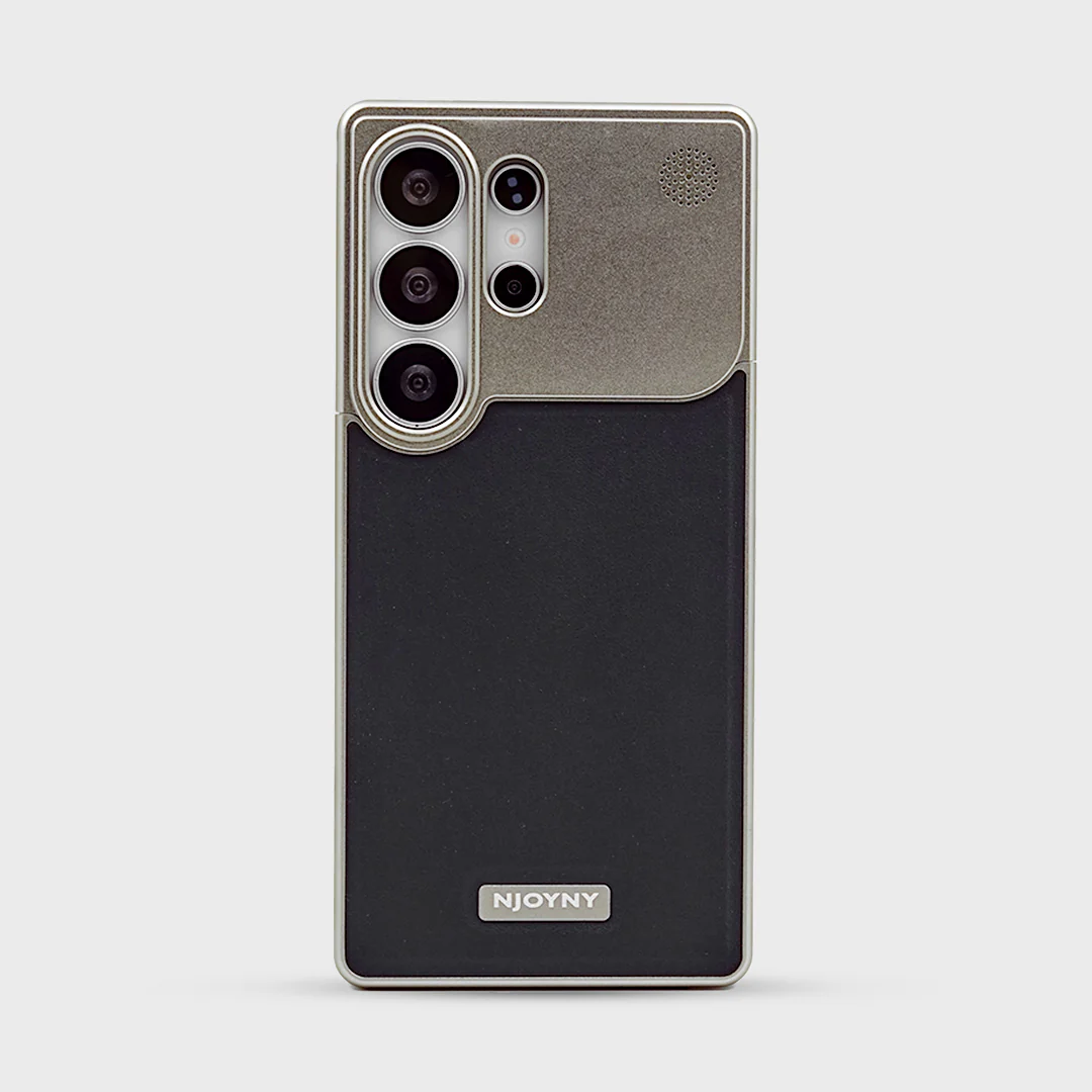 Galaxy S26 Series Aero Flex Premium Metallic Leather Case