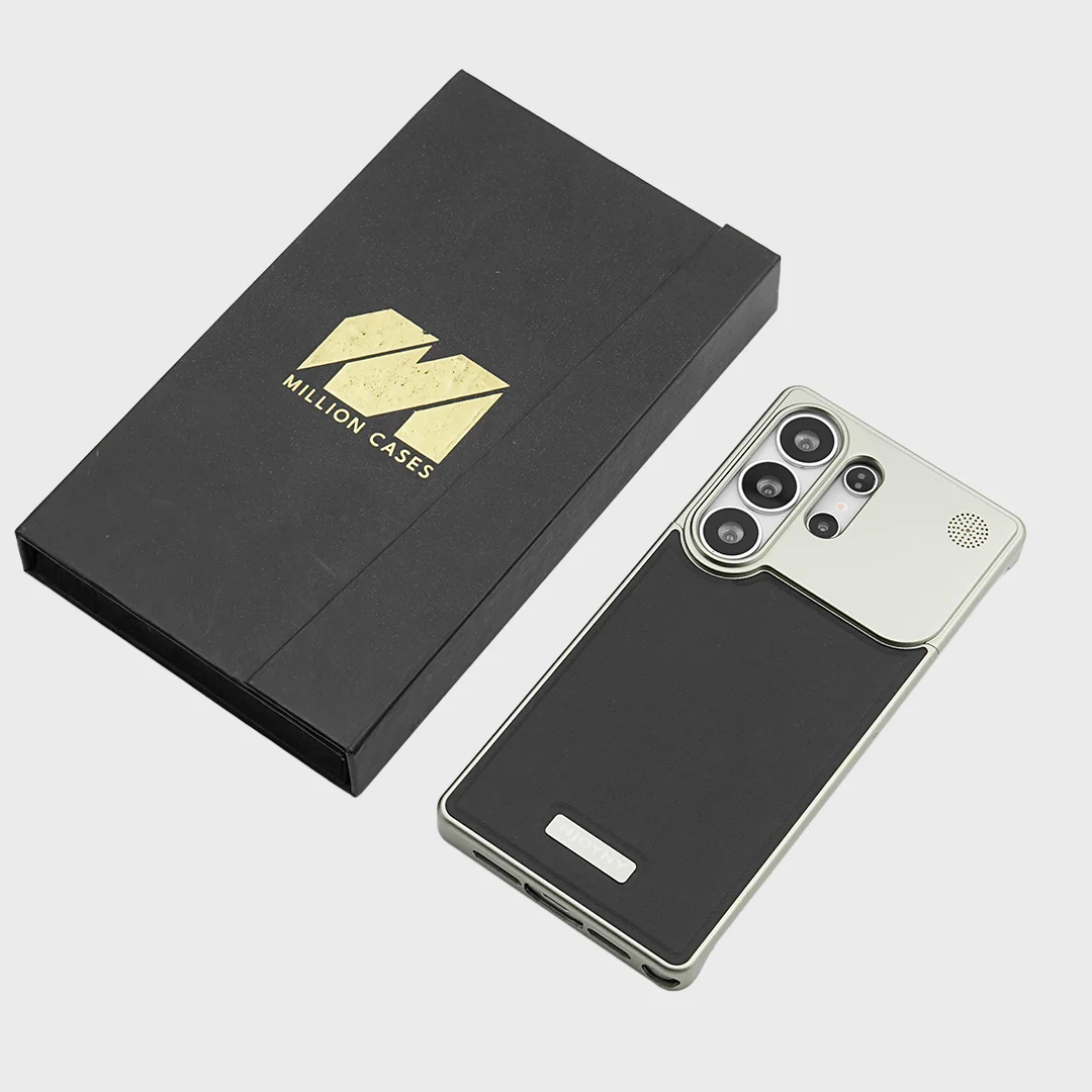 Galaxy S26 Series Aero Flex Premium Metallic Leather Case - Image 2