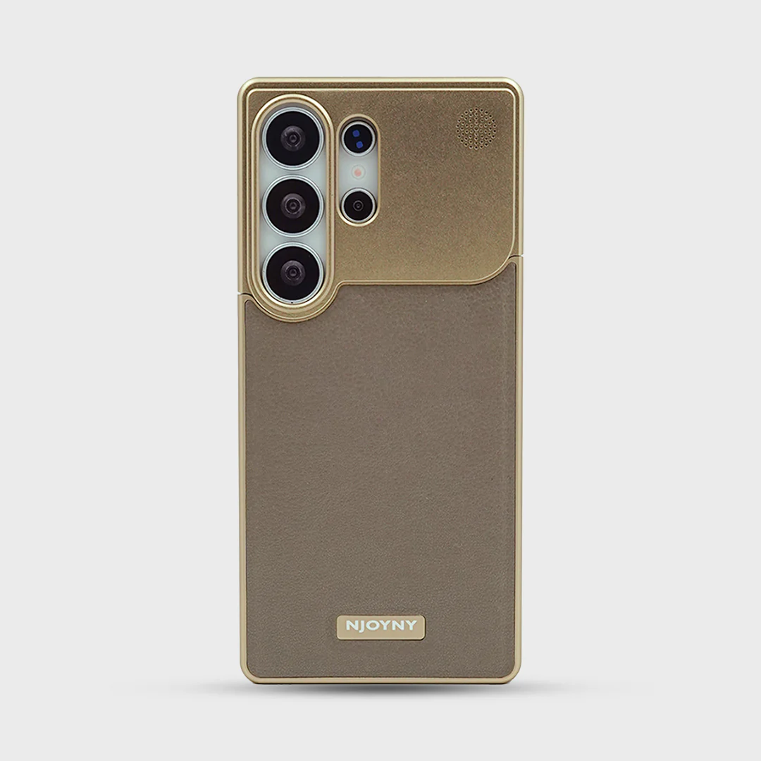 Galaxy S26 Series Aero Flex Premium Metallic Leather Case - Image 3