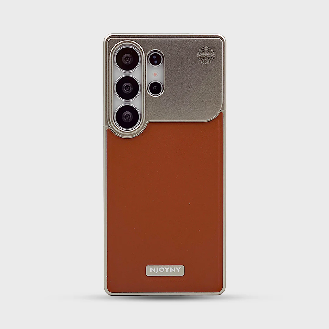 Galaxy S26 Series Aero Flex Premium Metallic Leather Case - Image 5