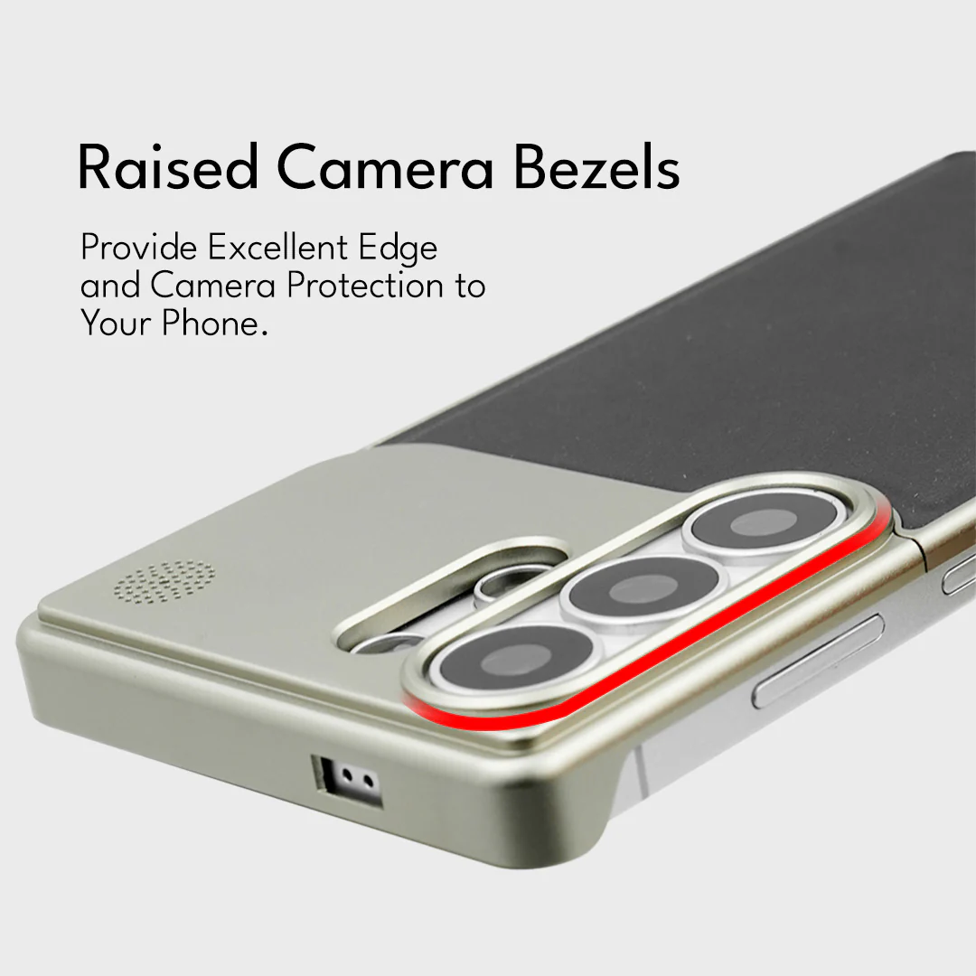 Galaxy S26 Series Aero Flex Premium Metallic Leather Case - Image 6