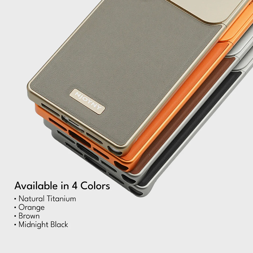 Galaxy S26 Series Aero Flex Premium Metallic Leather Case - Image 8