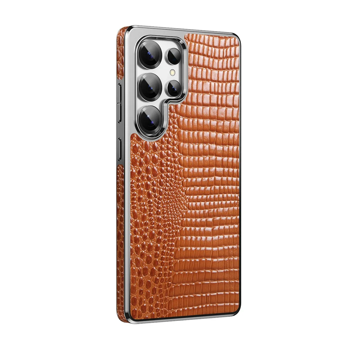 Galaxy S26 Series Alpha Croc Texture Leather Case - Image 2