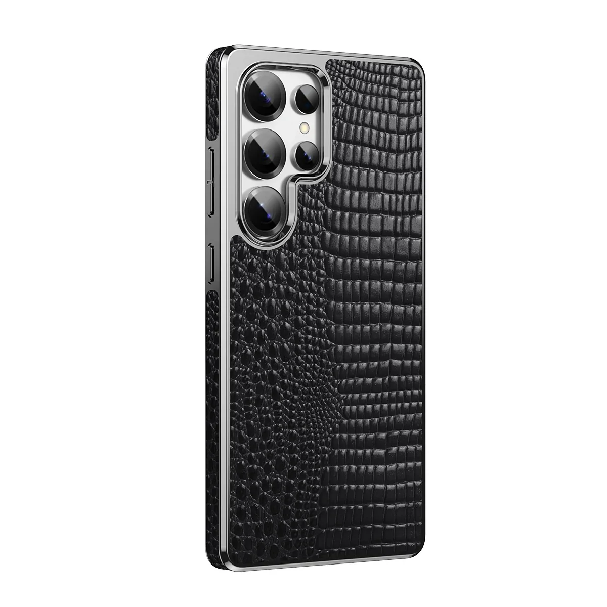 Galaxy S26 Series Alpha Croc Texture Leather Case - Image 3