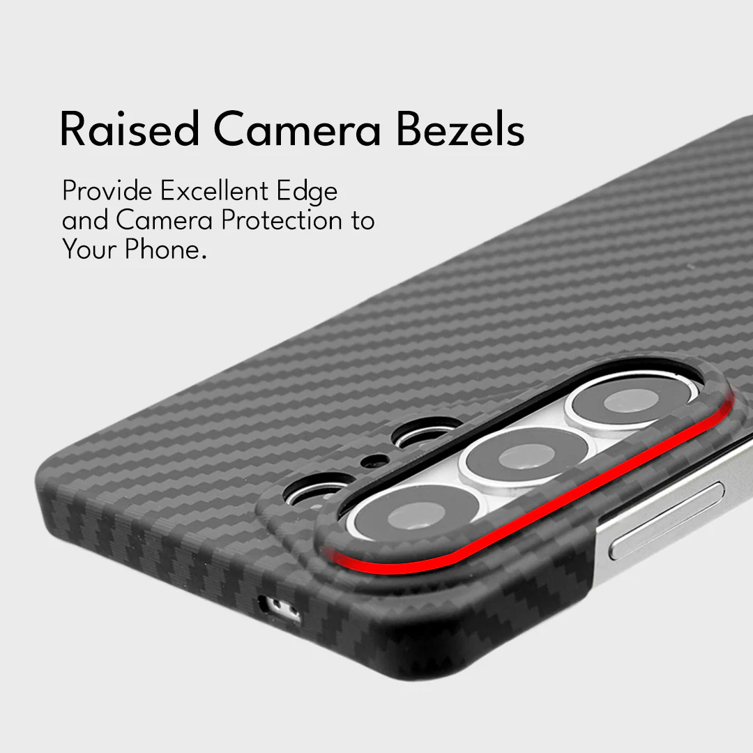 Galaxy S26 Series Carbon Lattice Ember Edge Case - Image 3