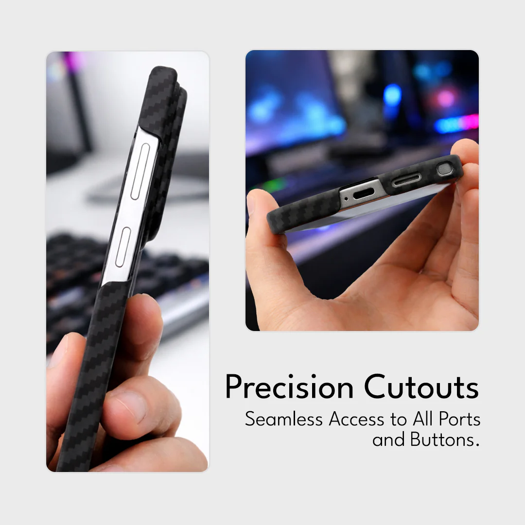 Galaxy S26 Series Carbon Lattice Ember Edge Case - Image 4