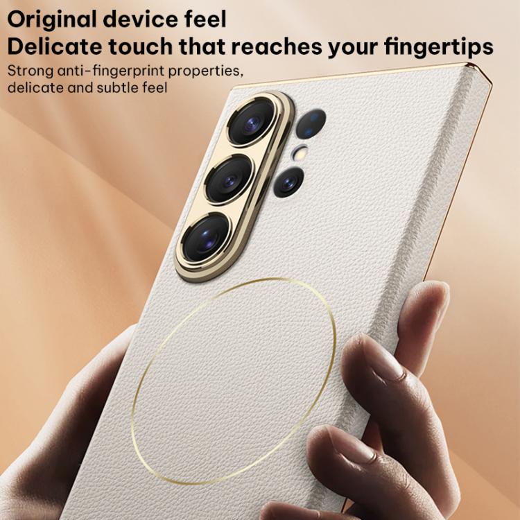 Galaxy S26 Series Electro Chrome Textured Leather Hybrid Case - Image 7