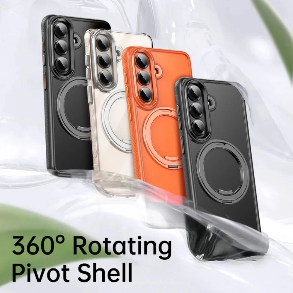 Galaxy S26 Series Heavy Duty 360 Protection Kickstand Case - Image 4