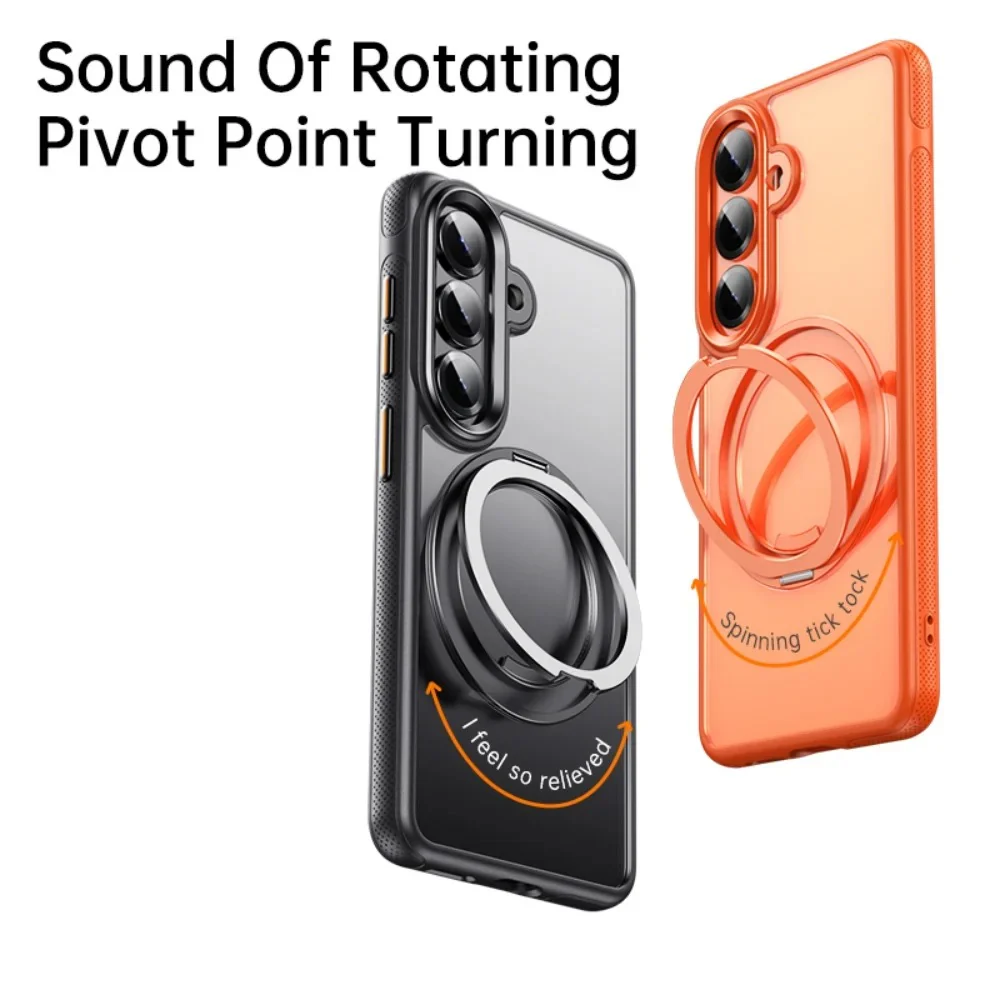 Galaxy S26 Series Heavy Duty 360 Protection Kickstand Case - Image 7