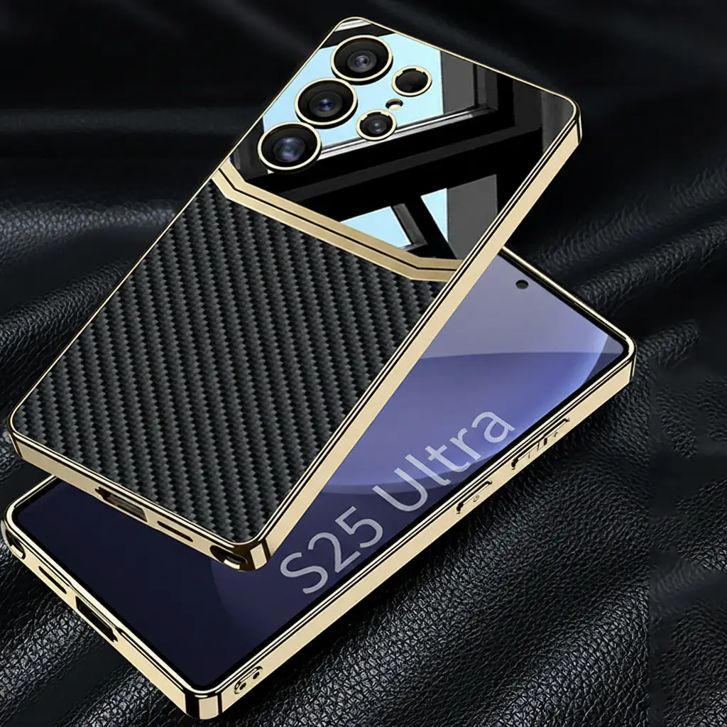 Galaxy S26 Series Legacy Chrome Leather Textured Case - Image 7