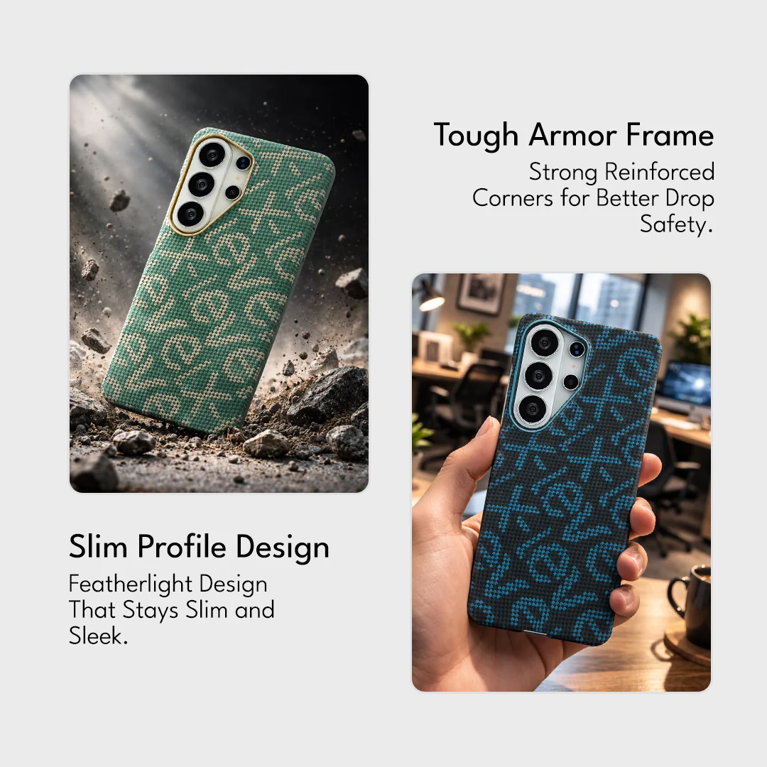 Galaxy S26 Series Nano Fiber Ultra Slim Matrix Case - Image 7