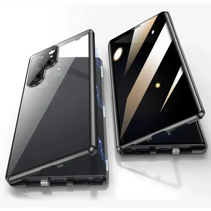 Galaxy S26 Series Privacy Shield Dual Magnetic Glass Case - Image 3