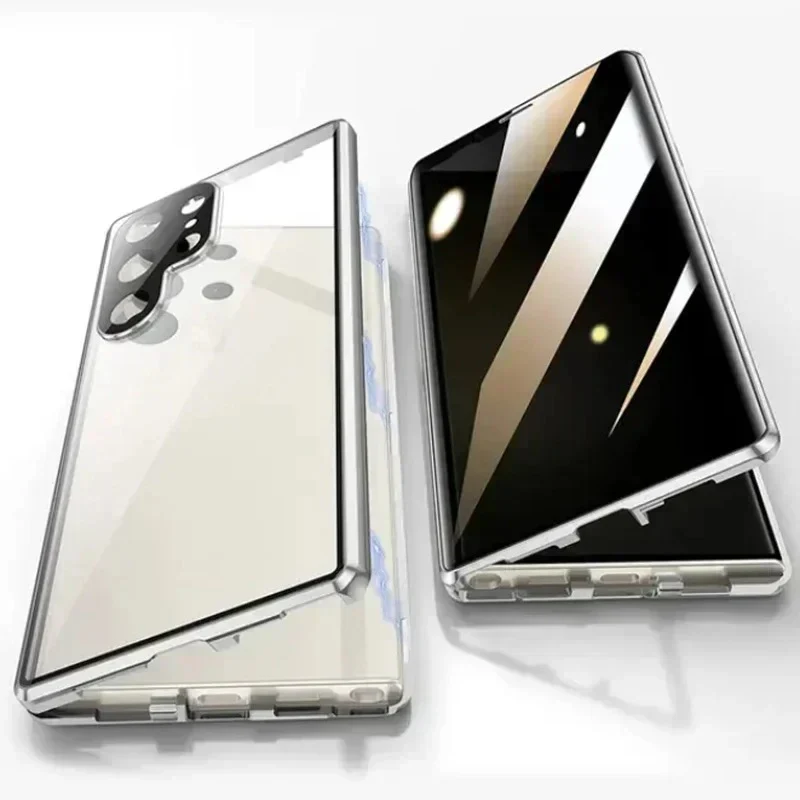 Galaxy S26 Series Privacy Shield Dual Magnetic Glass Case - Image 4