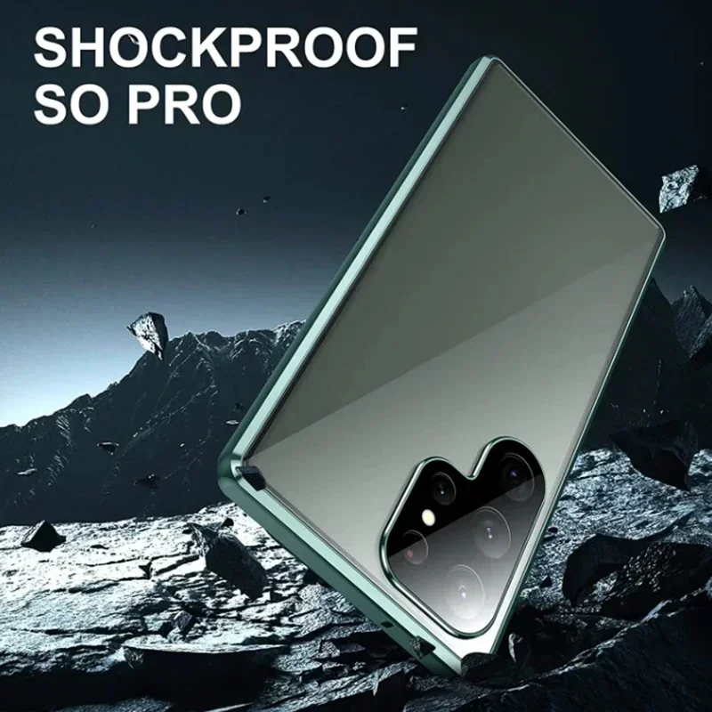 Galaxy S26 Series Privacy Shield Dual Magnetic Glass Case - Image 9