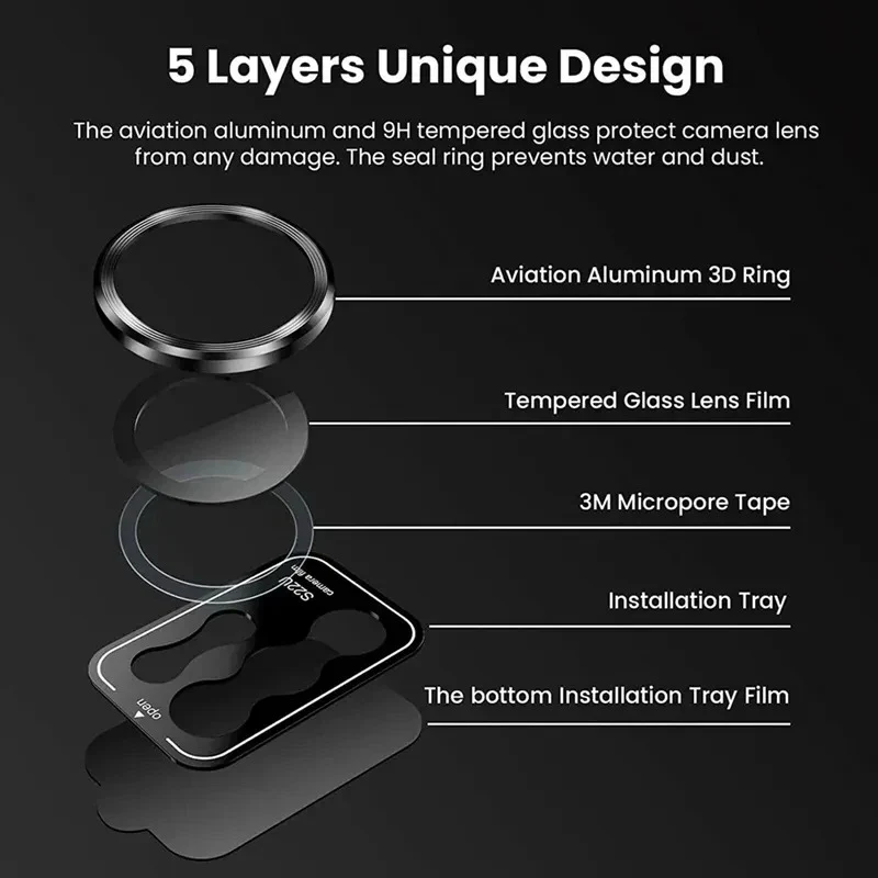 Galaxy S26 Series Ultra Clear Camera Lens Protector - Image 10