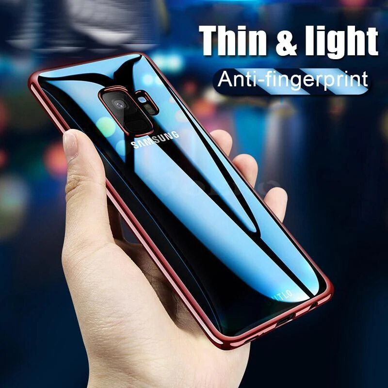 Galaxy S9 Glitter Series Transparent Ultra-thin Case - Image 10