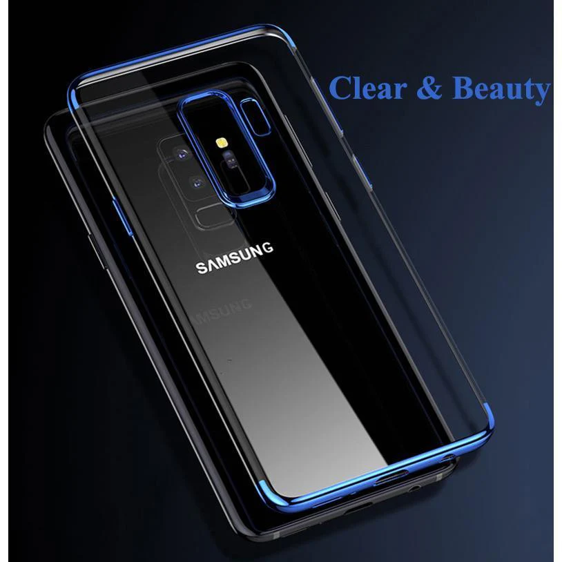 Galaxy S9 Glitter Series Transparent Ultra-thin Case - Image 11