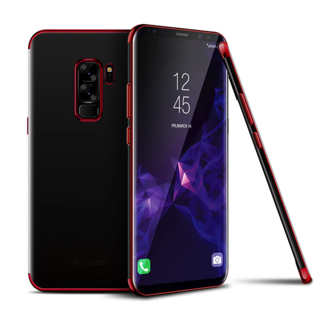 Galaxy S9 Glitter Series Transparent Ultra-thin Case - Image 20