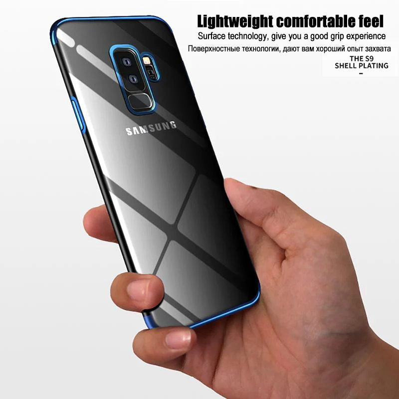 Galaxy S9 Glitter Series Transparent Ultra-thin Case - Image 29