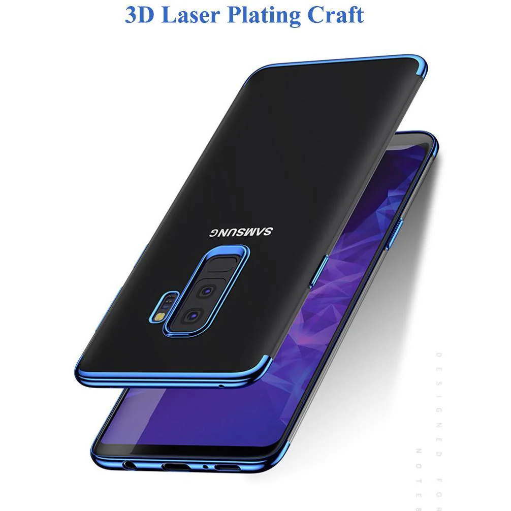 Galaxy S9 Glitter Series Transparent Ultra-thin Case - Image 31