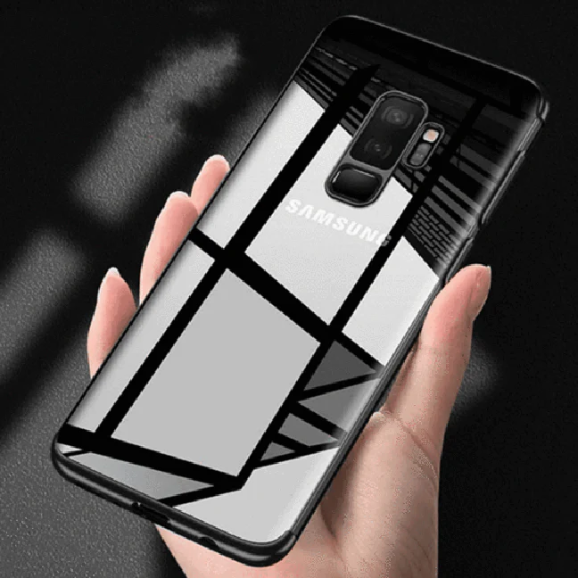 Galaxy S9 Glitter Series Transparent Ultra-thin Case - Image 7