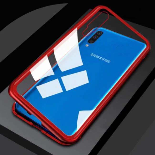 Galaxy Series Electronic Auto-Fit Magnetic Transparent Glass Case - Image 4