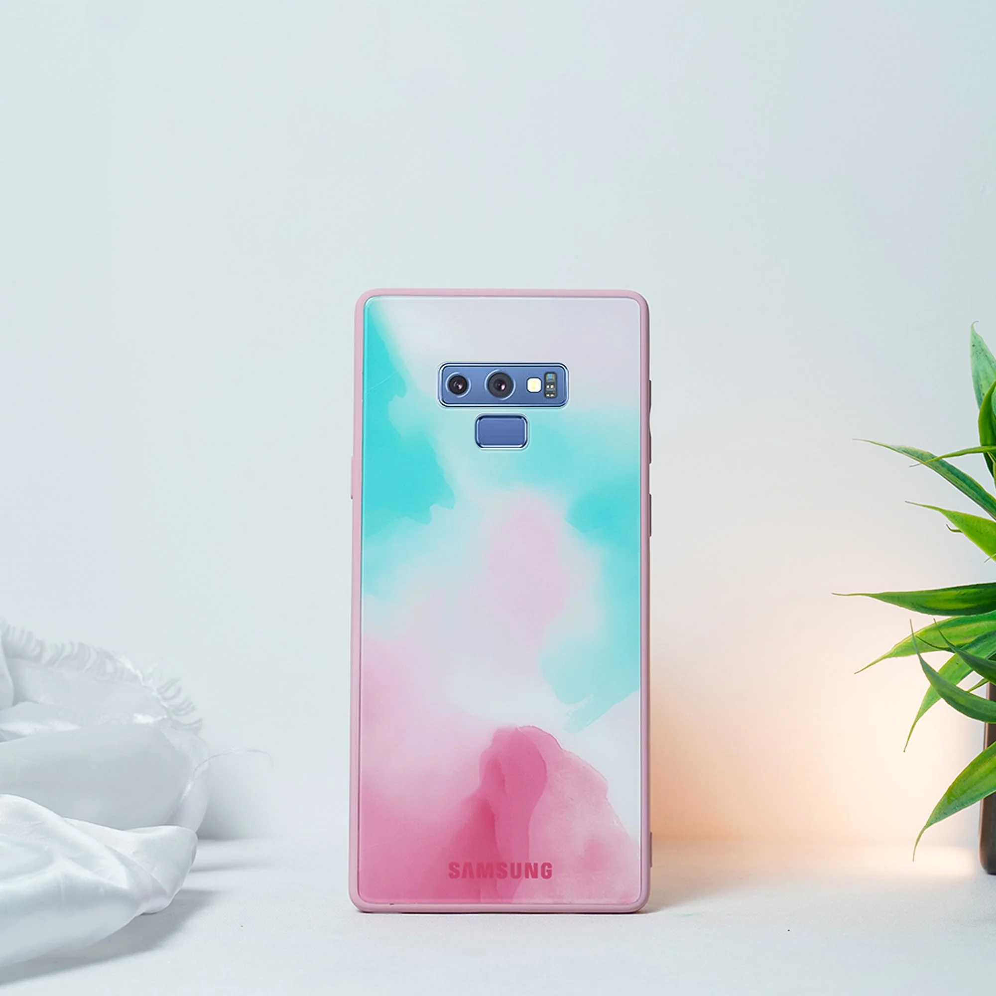 Colorful Wave Glass Phone Case - Samsung - Image 3