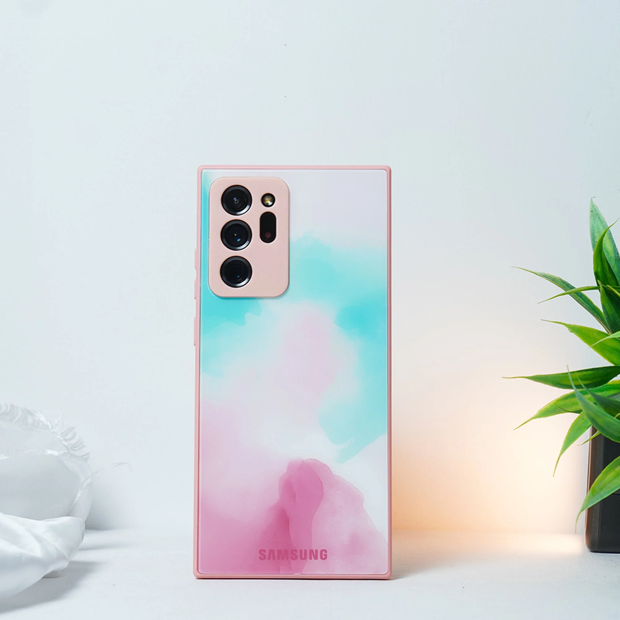 Colorful Wave Glass Phone Case - Samsung - Image 4