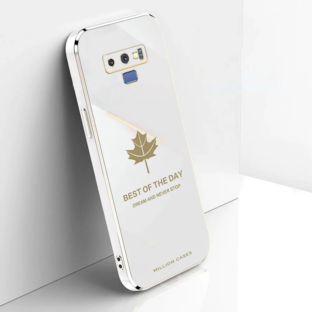 Galaxy Series Electroplating Mapple Leaf Soft Case - Image 5