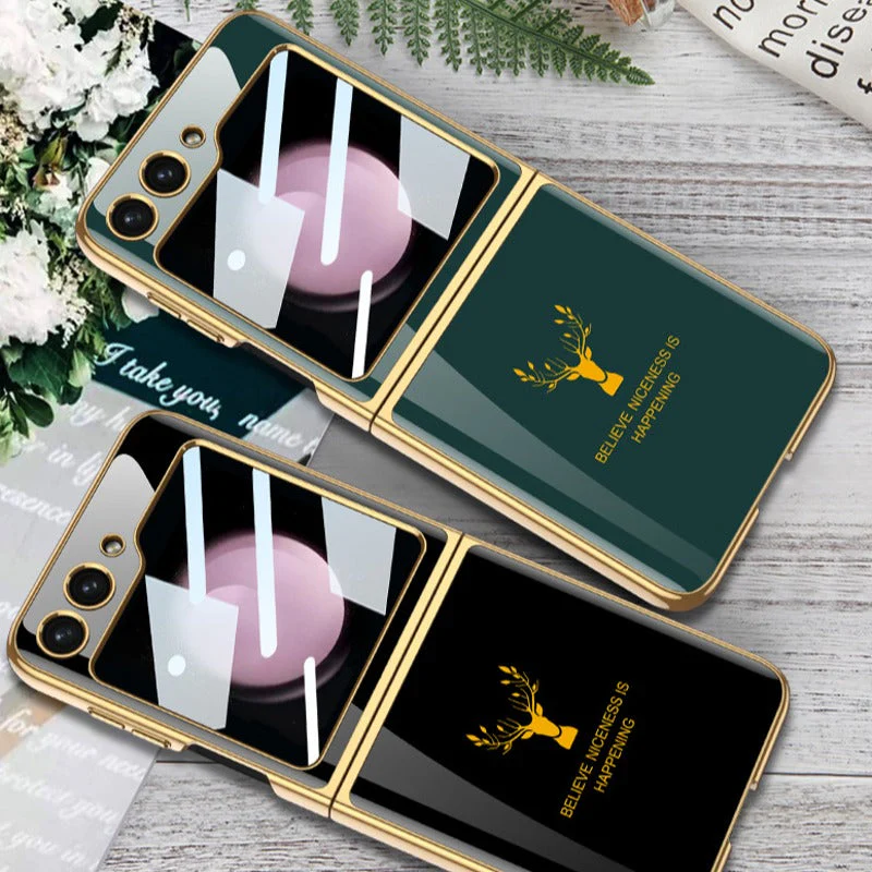 Galaxy Series Electroplating Deer Print Soft Case - Image 6