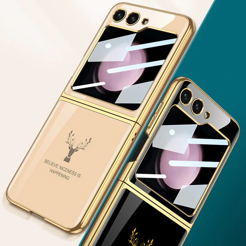 Galaxy Series Electroplating Deer Print Soft Case - Image 9
