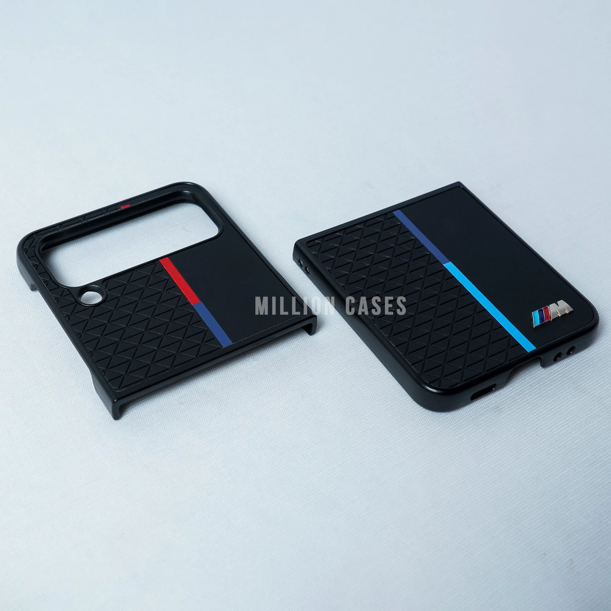 Galaxy Z Series Embossed Triangle Textured Soft TPU Case - Image 4