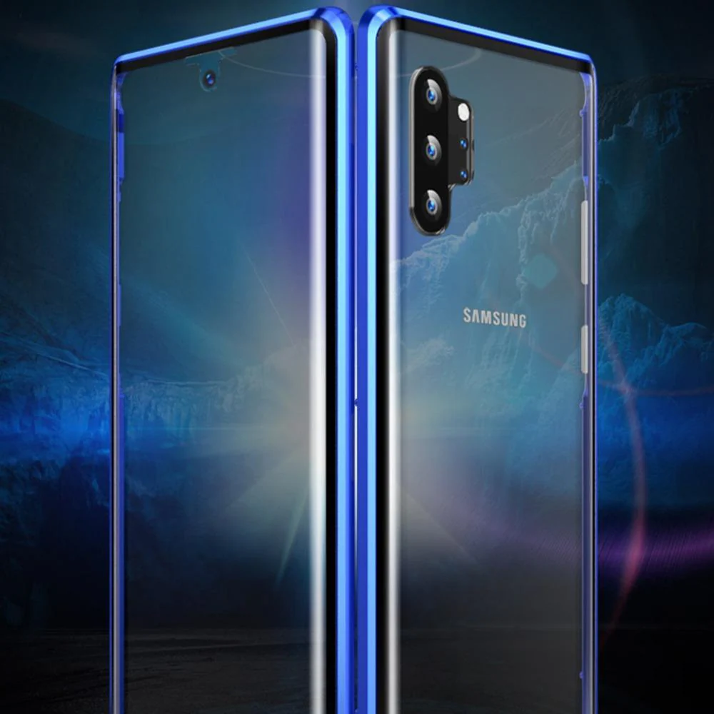 Samsung Galaxy Note Series (Front+ Back) Glass Magnetic Case - Image 2