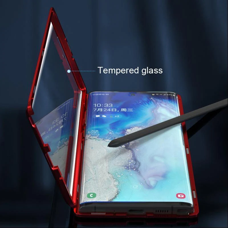 Samsung Galaxy Note Series (Front+ Back) Glass Magnetic Case - Image 9