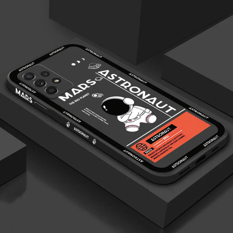 Luxury Astronaut Soft Silicone Case - Samsung - Image 3