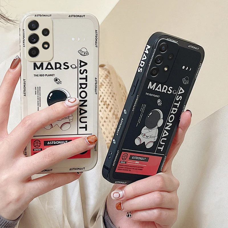 Luxury Astronaut Soft Silicone Case - Samsung - Image 4