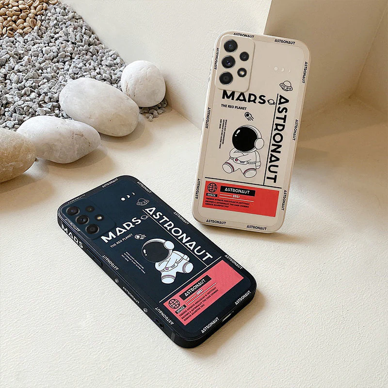 Luxury Astronaut Soft Silicone Case - Samsung - Image 5