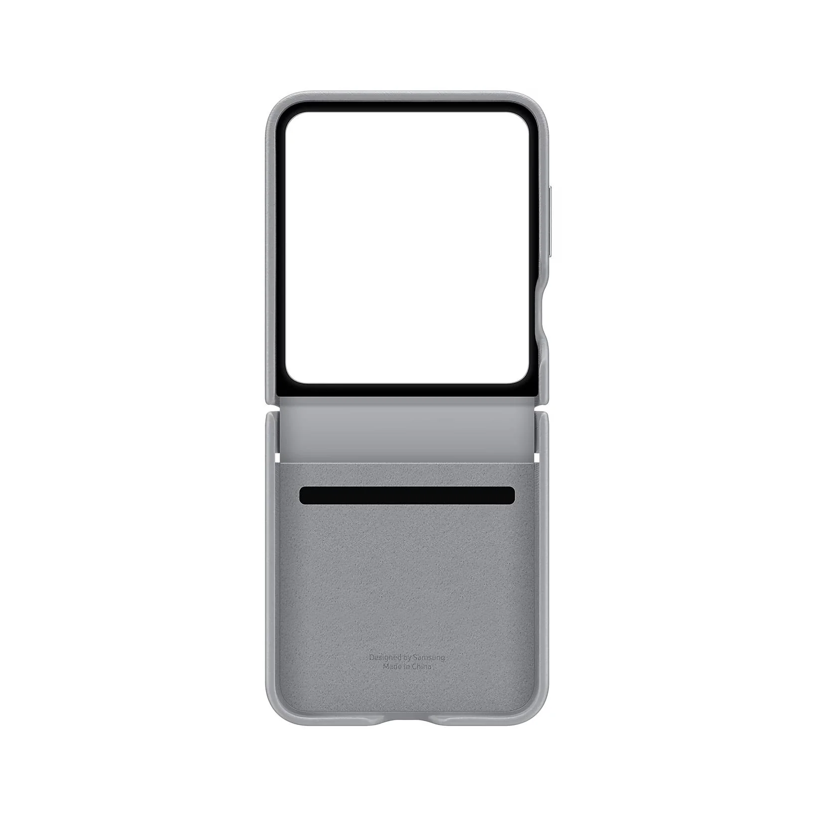 Galaxy Z Flip Series Faux Leather Folding Case - Image 9