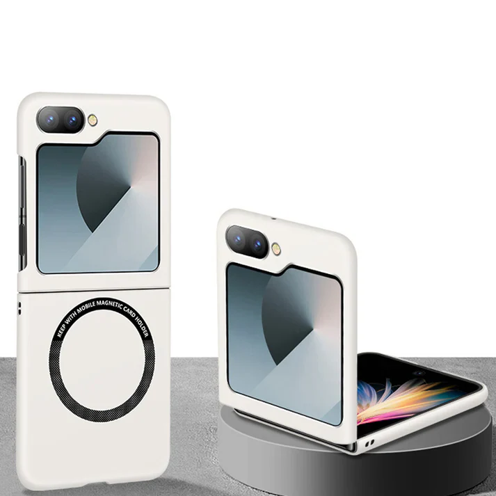 Galaxy Z Flip Series Ultra Thin Matte Folding Magsafe Case - Image 4