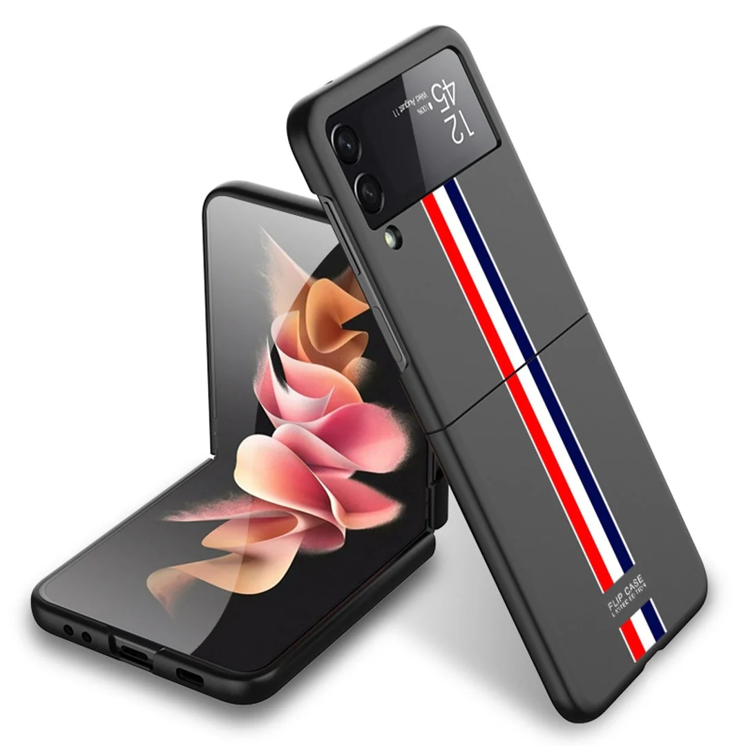 Galaxy Z Flip3 Luxury Colored Strap Case - Image 2