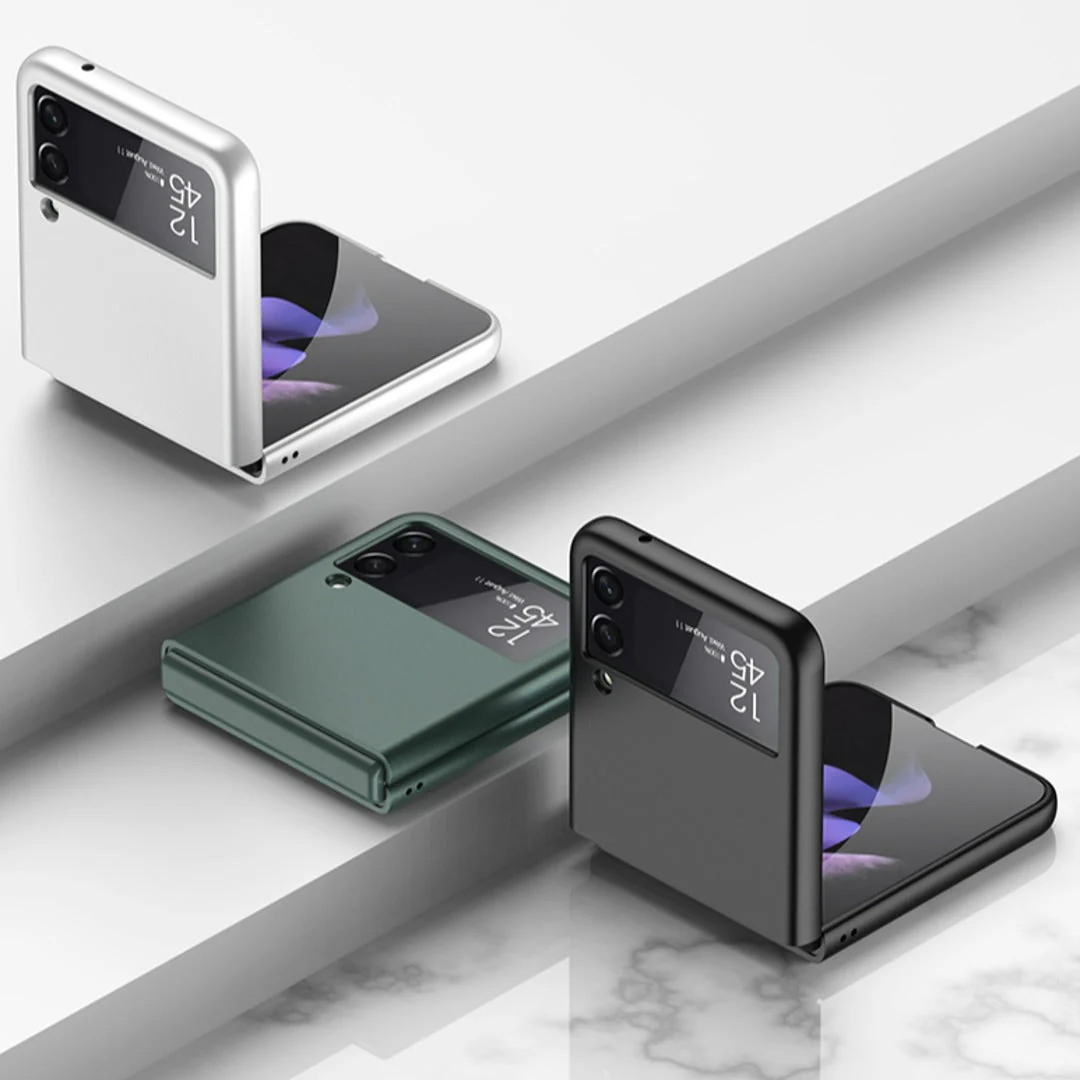 Galaxy Z Flip Series Ultra Thin Hard Back Shell Case - Image 3
